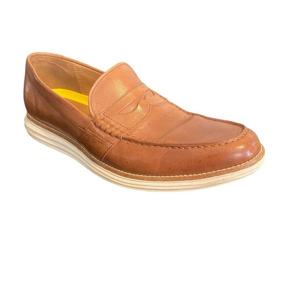 Cole Haan Other - Men's Cole Haan Grand.os  Tan Penny Loafer Size 10.5M